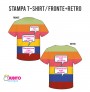 COLORI  FRONT+RETRO stampa serigrafica